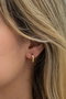 Heliophilia Silver Pendientes de plata de ley 925